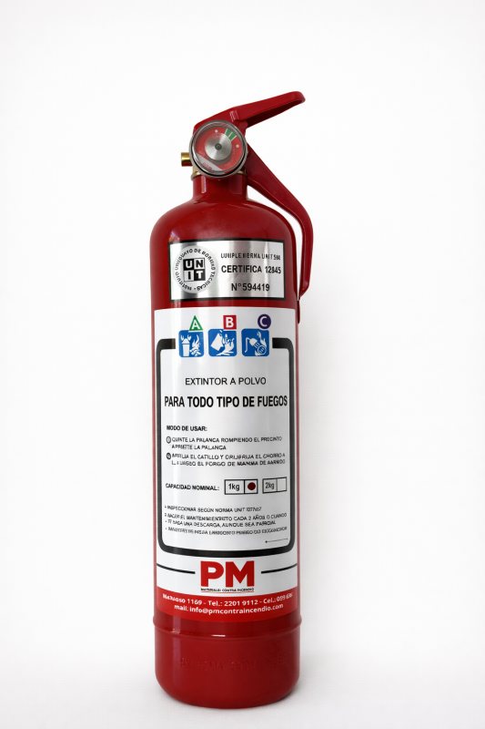 Extintor ABC 1 Kg PM