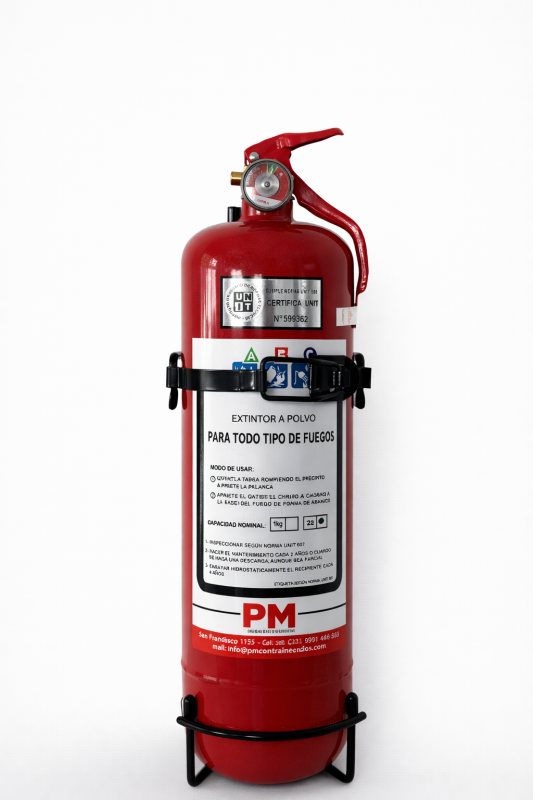 Extintor ABC 2 Kg PM Montevideo