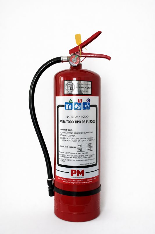 Extintor ABC 8 Kg PM Montevideo