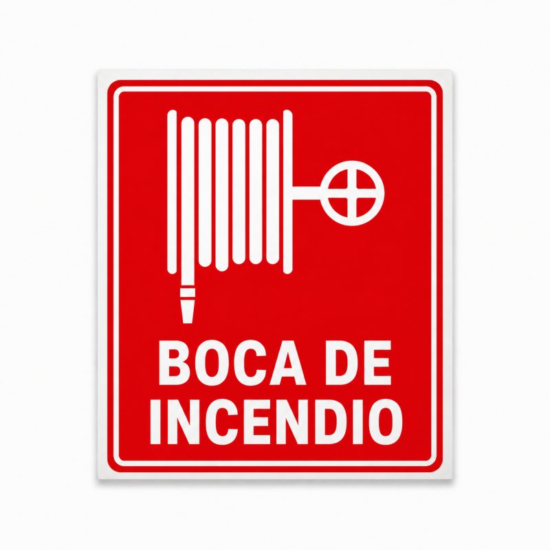 Señal Boca de Incendio PM Montevideo