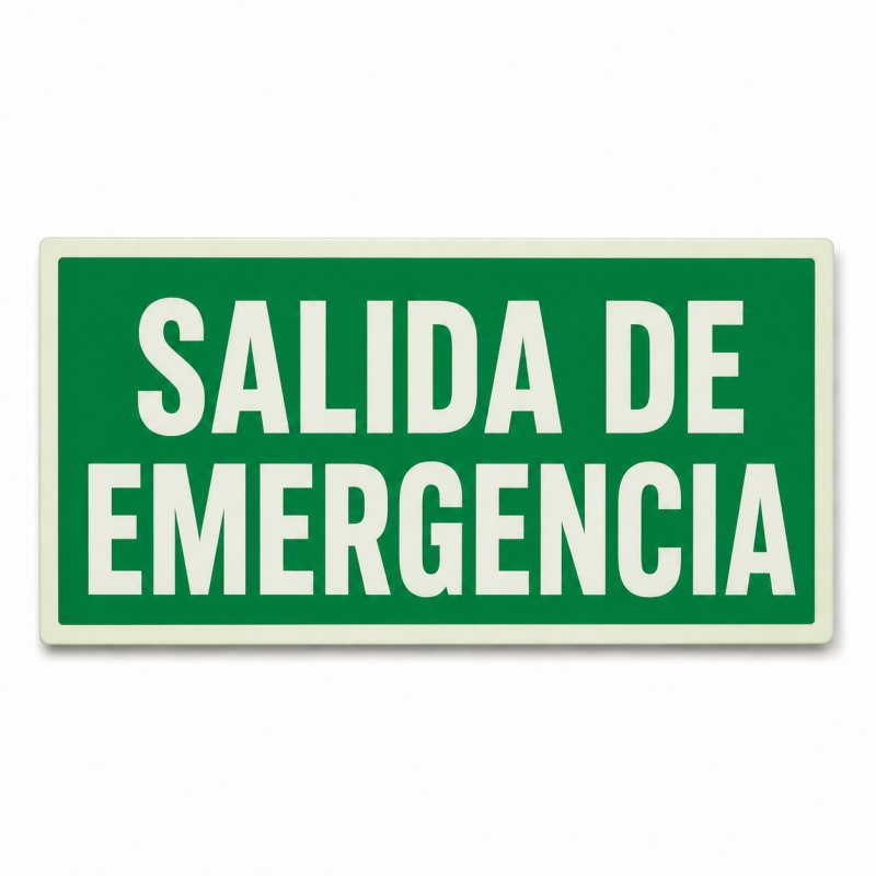 Señal Salida de Emergencia PM Montevideo